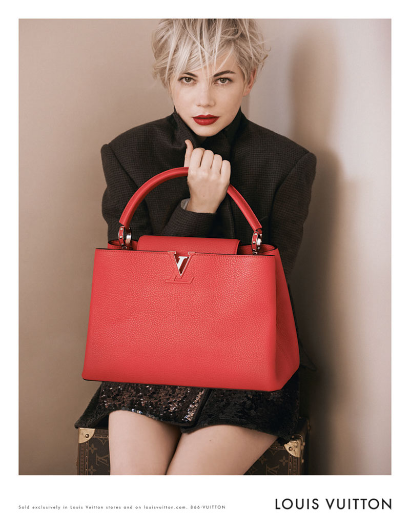 Michelle Williams in Louis Vuitton's Latest Ad Campaign